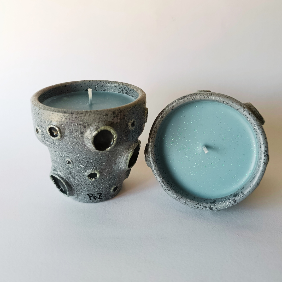 Maceta vela 7cm Luna 🌙✨