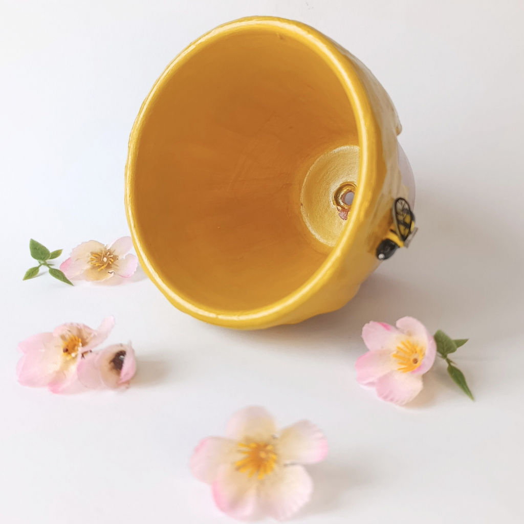 🍯 🐝 Maceta Miel XL 11cm 🐝 🍯