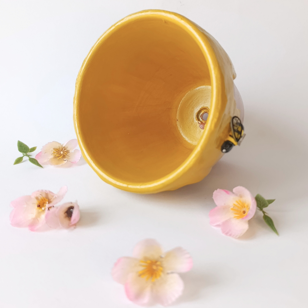 🍯 🐝 Maceta Miel XL 11cm 🐝 🍯