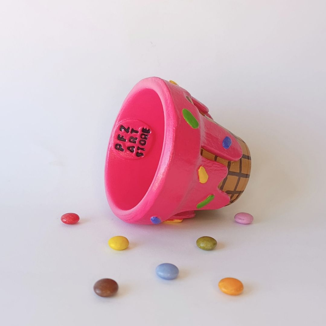 🍦🌸 Maceta Helado 9cm🍦🌸