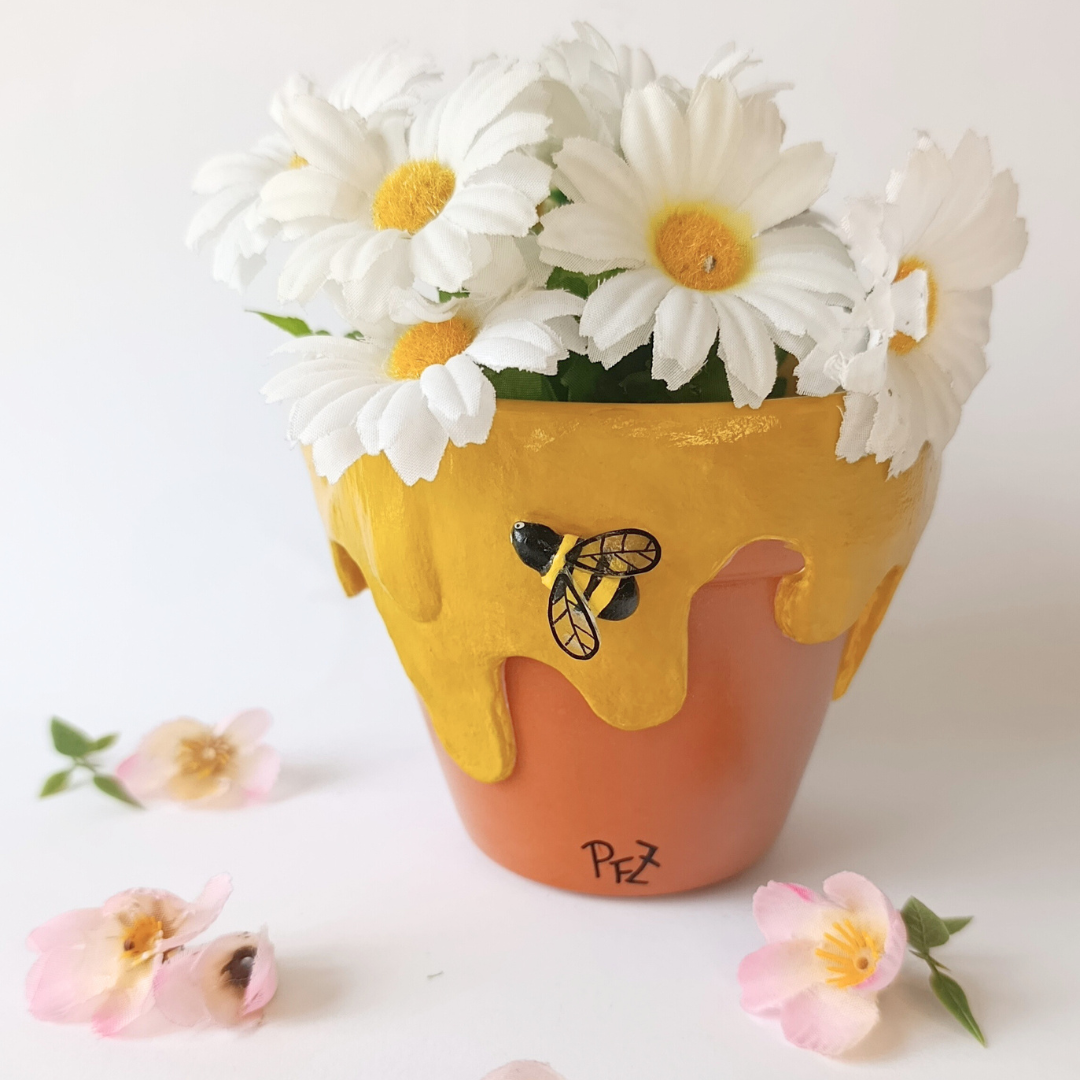 🍯 🐝 Maceta Miel XL 11cm 🐝 🍯