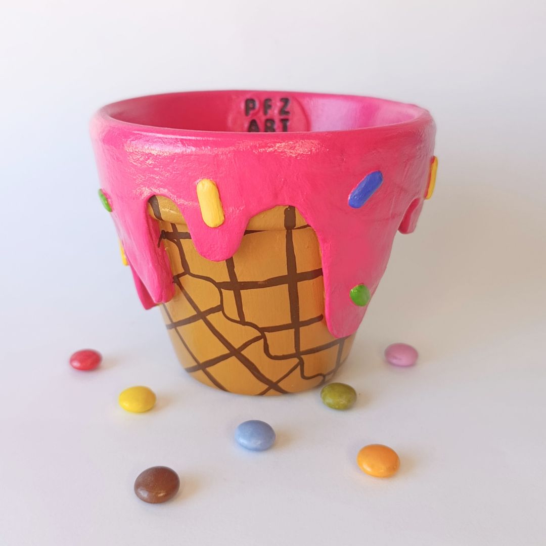 🍓 Maceta Helado XL 11 cm 🍓