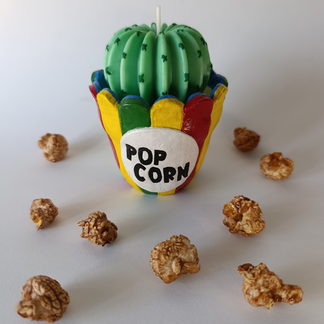 Maceta vela 7cm Palomitas Dulces